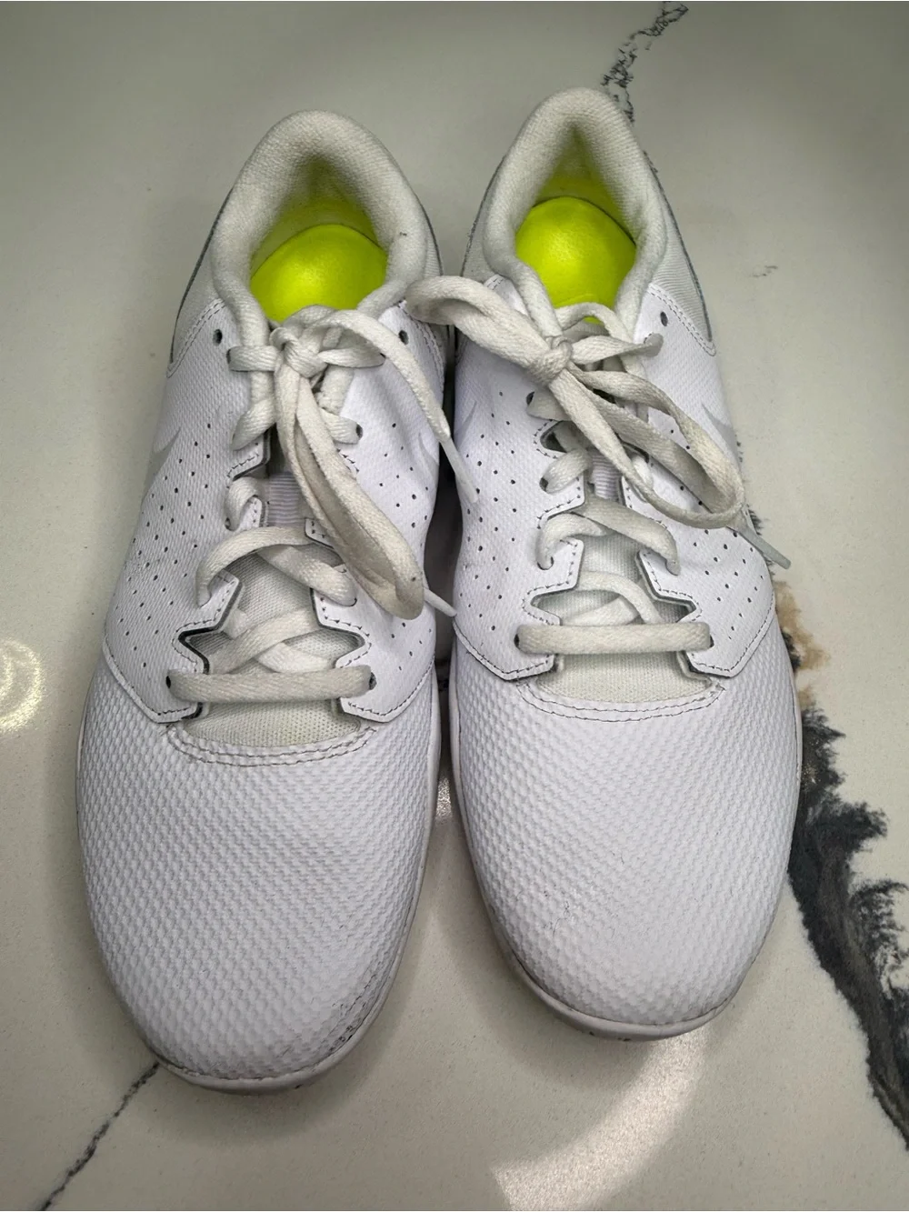 Nike Women's Sideline IV Cheerleading Shoes - White/Pure Platinum Size 6.5